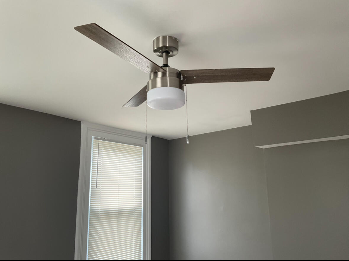 Ceiling fan install